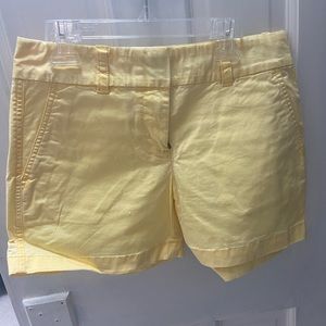 Womens Yellow Preppy Vineyard Vines Shorts